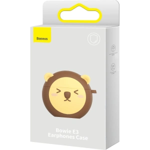 Baseus silicone case for Bowie E3 headphones brown
