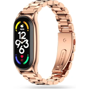 Kup Bransoleta Tech-Protect Stainless Xiaomi Mi Band 7 Rose Gold - THP1154RS - {ean13} - Sklep Home Screen