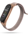 Pasek Tech-Protect Nylon Xiaomi Mi Band 7 Růžové zlato