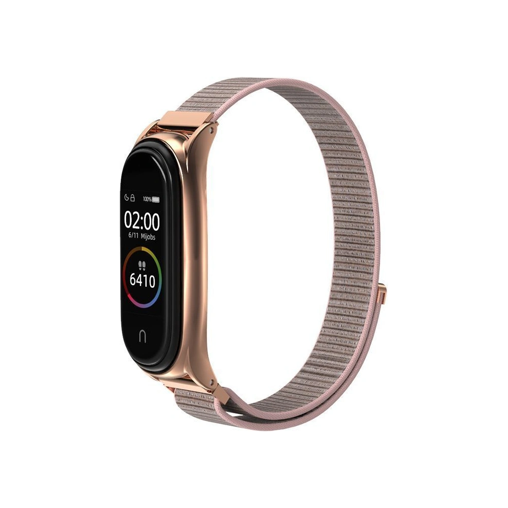 Pasek Tech-Protect Nylon Xiaomi Mi Band 7 Rose Gold