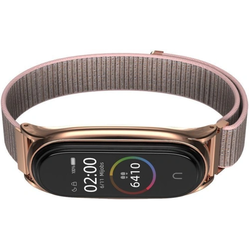 Kup Tech-Protect Nylon Armband Xiaomi Mi Band 7 Rose Gold - THP1155RS - {ean13} - Sklep Home Screen
