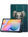 Hülle Tech-Protect Smartcase Samsung Galaxy Tab S6 Lite 10.4 2022/2020 Happy Elephant