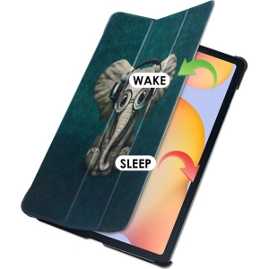 Kup Etui Tech-Protect Smartcase Samsung Galaxy Tab S6 Lite 10.4 2022/2020 Happy Elephant - THP1156HAPELE - {ean13} - Sklep Home Screen