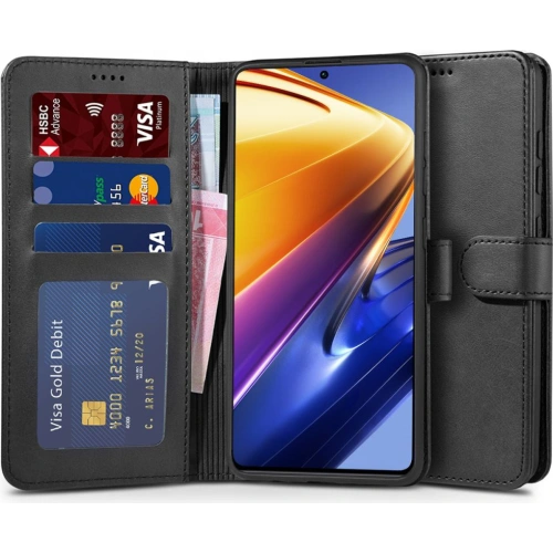 Buy Tech-Protect Wallet POCO F4 5G Black - THP1161BLK - {ean13} - Home Screen Store Europe