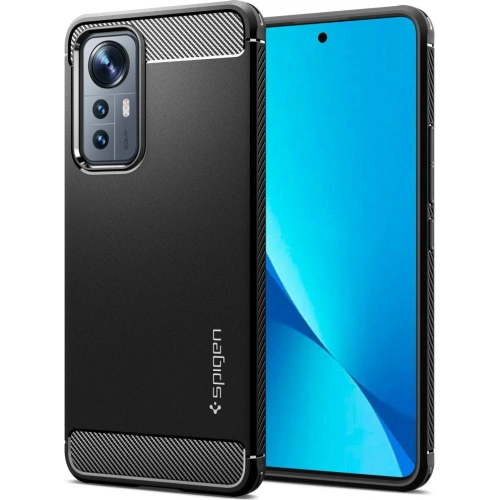 Kup Etui Spigen Rugged Armor Xiaomi 12 Lite Matt Fekete - SPN2272BLK - {ean13} - Sklep Home Screen
