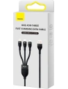 Kup Kabel Baseus Flash Series 3-in-1 USB-A - USB-C + micro USB + Lightning 100W 1.2m (schwarz) - BSU3415BLK - {ean13} - Sklep Home Screen
