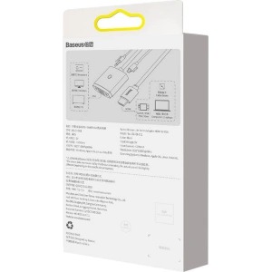 Adapter Baseus Lite Series HDMI - VGA z audio (czarny)