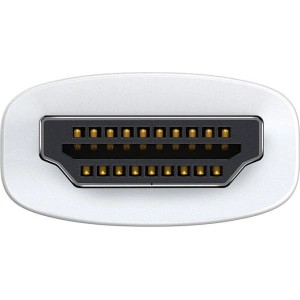 Adapter Baseus Lite Series HDMI - VGA z audio (biały)
