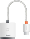 Adapter Baseus Lite Series HDMI - VGA fără audio (alb)