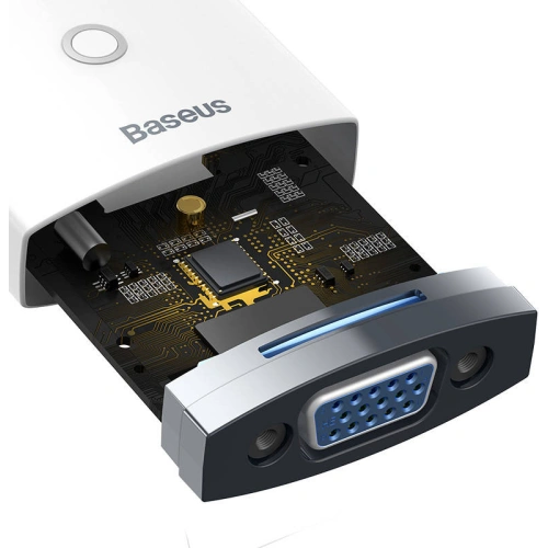 Kup Adapter Baseus Lite Series HDMI - VGA fără audio (alb) - BSU3418WHT - {ean13} - Sklep Home Screen