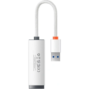 Kup Adapter sieciowy Baseus Lite Series USB-C - RJ45 (biały) - BSU3420WHT - {ean13} - Sklep Home Screen