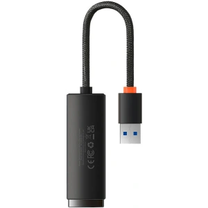 Kup Adapter sieciowy Baseus Lite Series USB - RJ45 (czarny) - BSU3422BLK - {ean13} - Sklep Home Screen