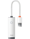 Netzwerkadapter Baseus Lite Series USB - RJ45 (weiß)