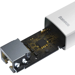 Kup Adapter sieciowy Baseus Lite Series USB - RJ45 (biały) - BSU3423WHT - {ean13} - Sklep Home Screen