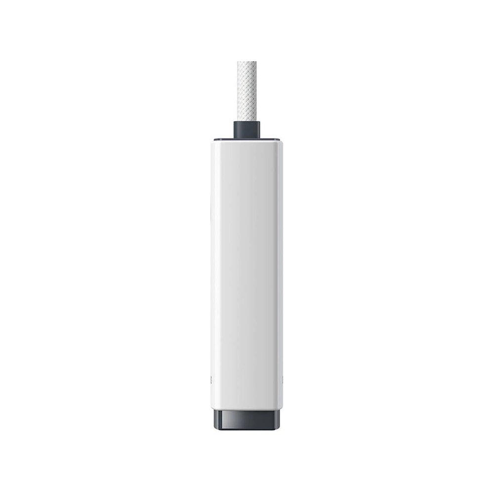 Adapter sieciowy Baseus Lite Series USB-C - RJ45 100Mbps (biały)