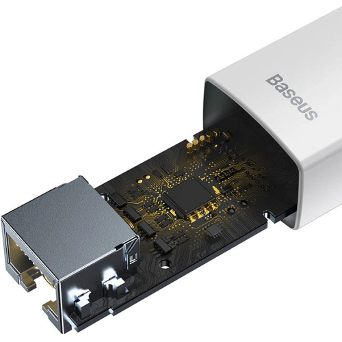 Kup Netzwerkadapter Baseus Lite Series USB-C - RJ45 100Mbps (weiß) - BSU3424WHT - {ean13} - Sklep Home Screen