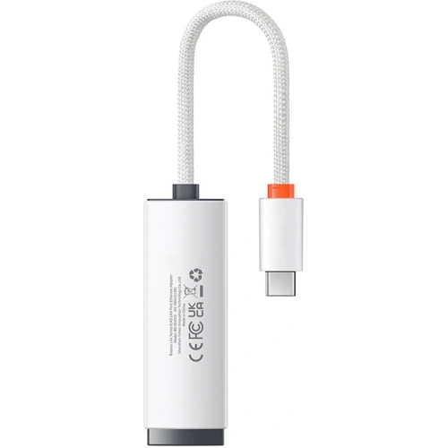 Kup Netzwerkadapter Baseus Lite Series USB-C - RJ45 100Mbps (weiß) - BSU3424WHT - {ean13} - Sklep Home Screen