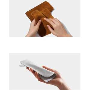 Kup Úklidové ubrousky na obrazovku Baseus Auto-care šedé a hnědé [2 PACK] - BSU3426GRYBR - {ean13} - Sklep Home Screen