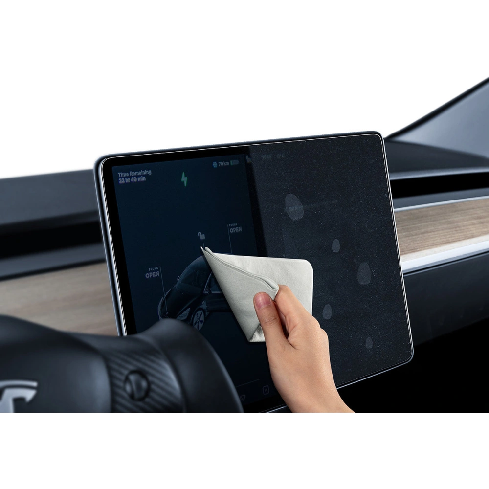 Ściereczki do czyszczenia ekranu Baseus Auto-care szary i brązowy [2 PACK]