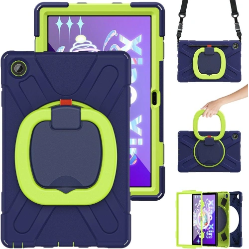 Kup Etui Tech-Protect X-armor Lenovo Tab M10 Plus 10.6 3. generációs Navy/lime - THP1167NAVLIM - {ean13} - Sklep Home Screen