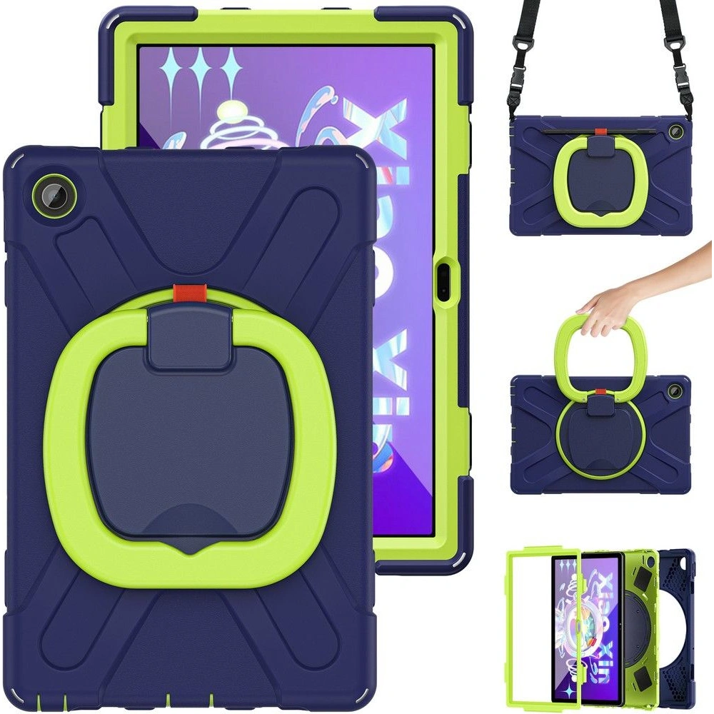Etui Tech-Protect X-armor Lenovo Tab M10 Plus 10.6 3rd Gen Navy/lime