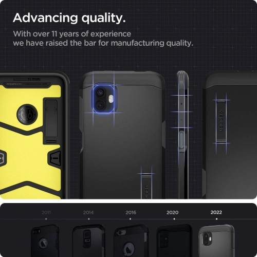 Kup Etui Spigen Tough Armor Samsung Galaxy Xcover 6 Pro Fekete - SPN2274BLK - {ean13} - Sklep Home Screen