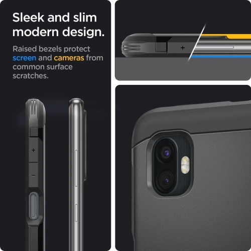 Kup Etui Spigen Tough Armor Samsung Galaxy Xcover 6 Pro Fekete - SPN2274BLK - {ean13} - Sklep Home Screen