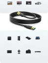 Kup Kabel UGREEN US128 USB 3.2 Gen 1 3m černý - UGR1324BLK - {ean13} - Sklep Home Screen