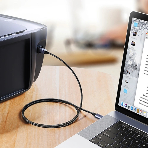 Kup UGREEN US369 USB-B Kabel für Drucker (männlich) - USB 2.0 (männlich) 480Mbps 5m schwarz - UGR1325BLK - {ean13} - Sklep Home Screen