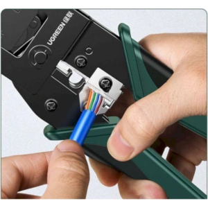 Kup UGREEN NW136 Crimpzange zum Crimpen von RJ-45- und RJ-11-Kabeln, grün - UGR1328GRN - {ean13} - Sklep Home Screen