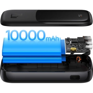 Powerbank Baseus Qpow 10000mAh 22.5W Quick Charge SCP AFC FCP czarny + kabel USB-C