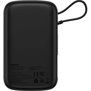Powerbank Baseus Qpow 10000mAh 22.5W Quick Charge SCP AFC FCP czarny + kabel USB-C