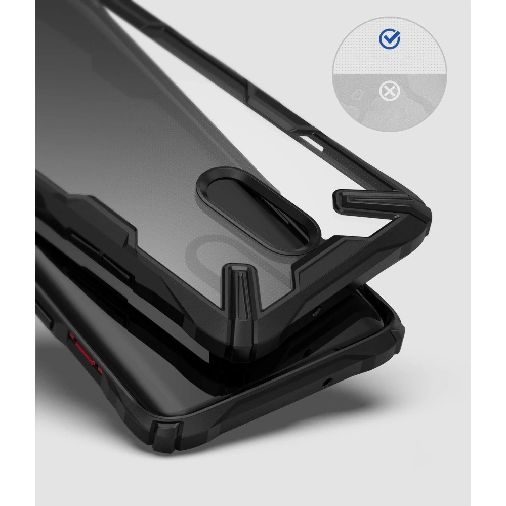 Kup Etui Ringke Fusion-X OnePlus 7 Black w najlepszej cenie w Home Screen
