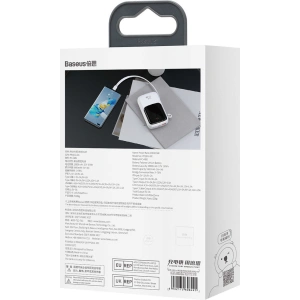 Powerbank Baseus Qpow 10000mAh 22.5W Quick Charge SCP AFC FCP biały + kabel USB-C