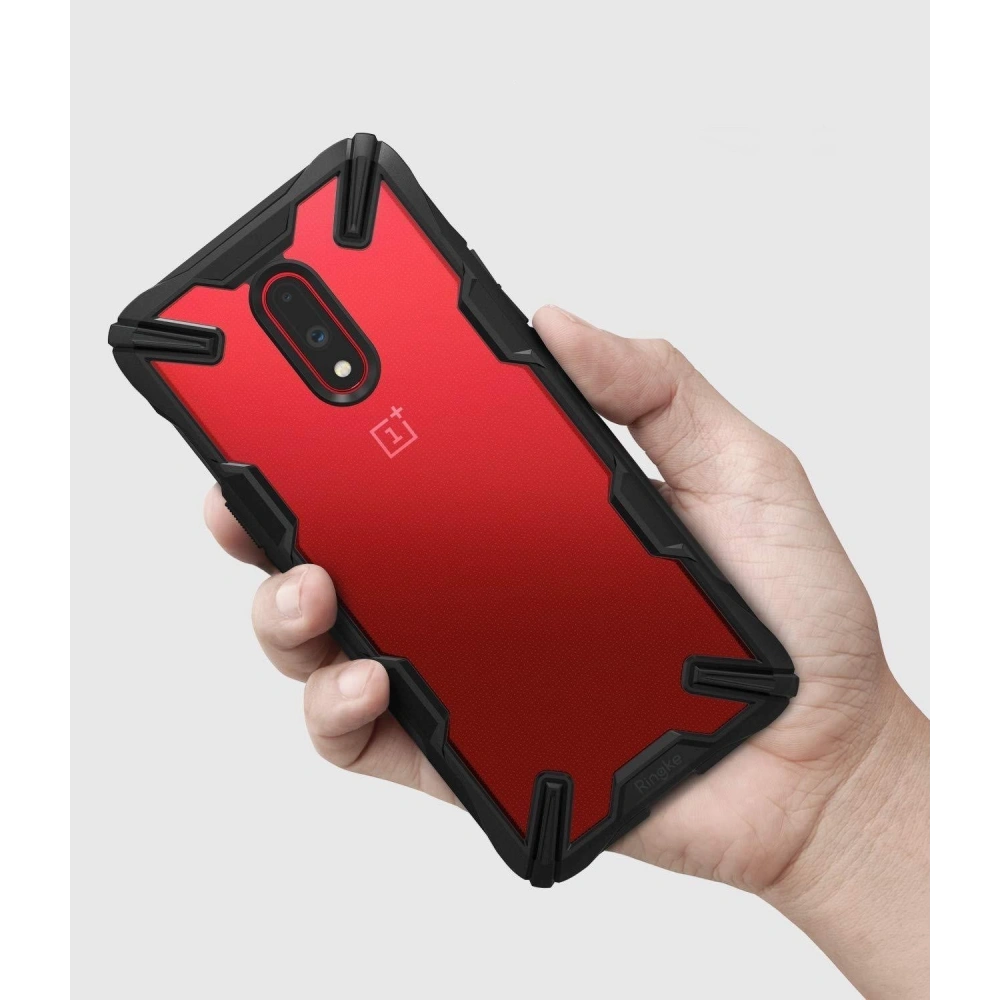 Kup Etui Ringke Fusion-X OnePlus 7 Black w najlepszej cenie w Home Screen