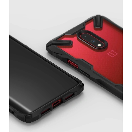 Kup Etui Ringke Fusion-X OnePlus 7 Fekete - RGK923BLK - {ean13} - Sklep Home Screen