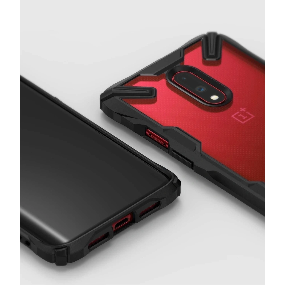 Kup Etui Ringke Fusion-X OnePlus 7 Black w najlepszej cenie w Home Screen