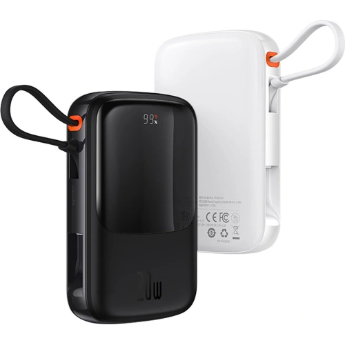 Kup Powerbank Baseus Qpow 10000mAh 22,5W Schnellladung SCP AFC FCP violett + USB-C Kabel - BSU3430PRP - {ean13} - Sklep Home Screen