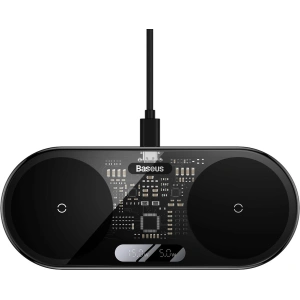 Kup Ładowarka indukcyjna Baseus Digital LED Display 20W czarny - BSU3431BLK - {ean13} - Sklep Home Screen