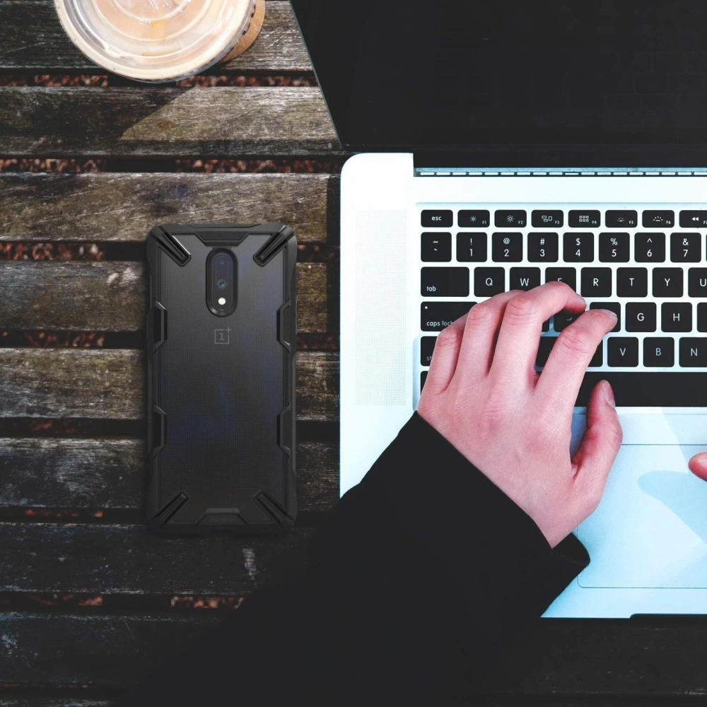 Kup Etui Ringke Fusion-X OnePlus 7 Black w najlepszej cenie w Home Screen