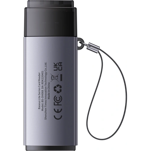 Kup Cititor de carduri SD/TF Baseus Lite Series USB gri - BSU3432GRY - {ean13} - Sklep Home Screen