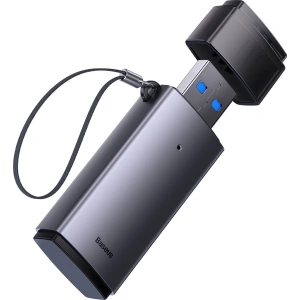 Kup SD/TF kártyaolvasó Baseus Lite Series USB szürke - BSU3432GRY - {ean13} - Sklep Home Screen