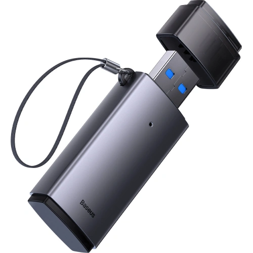 Kup Cititor de carduri SD/TF Baseus Lite Series USB gri - BSU3432GRY - {ean13} - Sklep Home Screen