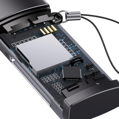 Kup Cititor de carduri SD/TF Baseus Lite Series USB gri - BSU3432GRY - {ean13} - Sklep Home Screen