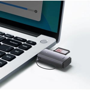 Kup SD/TF kártyaolvasó Baseus Lite Series USB szürke - BSU3432GRY - {ean13} - Sklep Home Screen