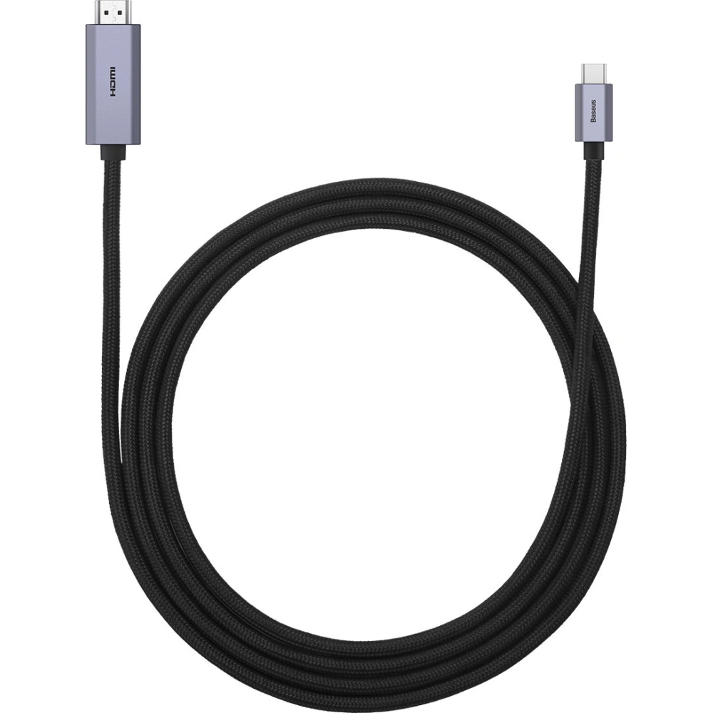 Kabel Baseus High Definition Series USB-C - HDMI 2.0 4K 60Hz 2m czarny