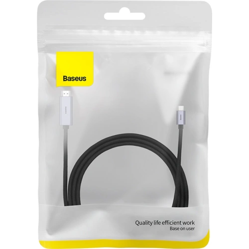 Kup Kábel Baseus High Definition Series USB-C - HDMI 2.0 4K 60Hz 2m fekete - BSU3434BLK - {ean13} - Sklep Home Screen