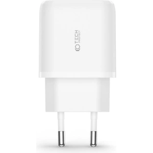 Ładowarka sieciowa Tech-Protect C20W 2-port Network Charger PD 20W QC 3.0 White