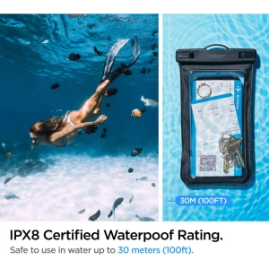 Buy Spigen A601 Universal Waterproof Case Black [2 PACK] - SPN2275BLK - {ean13} - Home Screen Store Europe