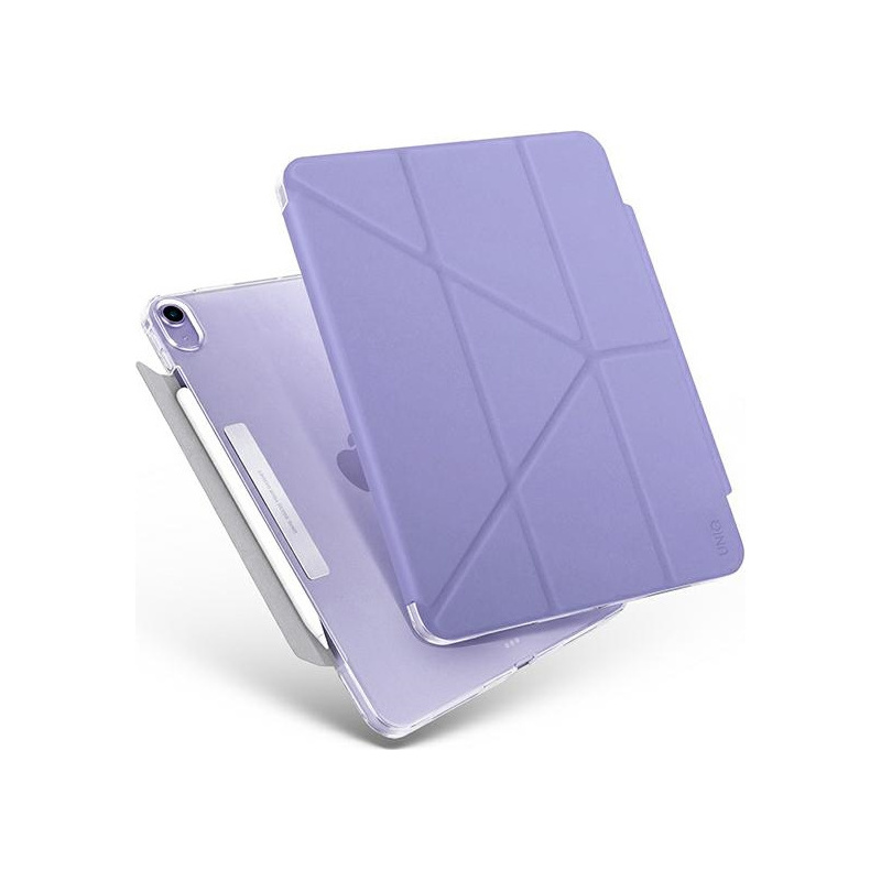 Etui UNIQ Camden Apple iPad Air 10.9 2020/2022 (4. i 5. generacji) lawendowy/lavender Antimicrobial